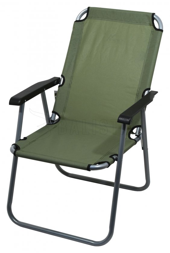 Chaise de camping pliante Lyon vert foncé