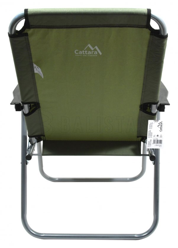 Chaise de camping pliante Lyon vert foncé