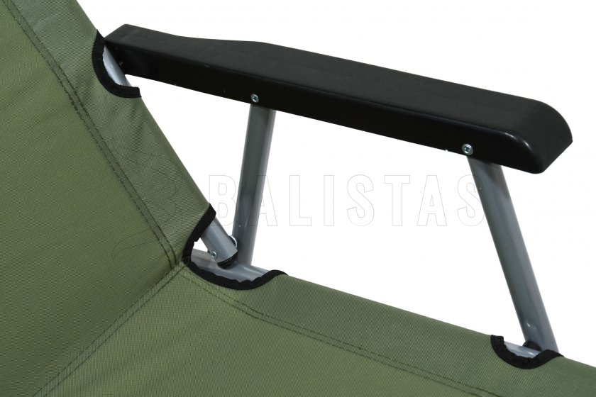 Chaise de camping pliante Lyon vert foncé