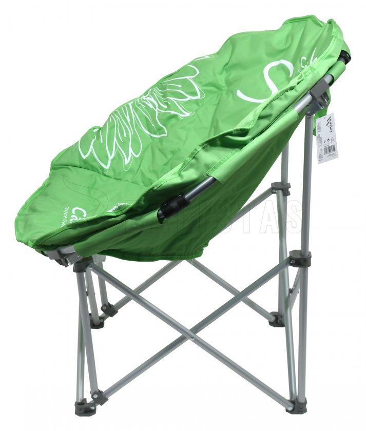 Chaise de camping pliante Flowers verte