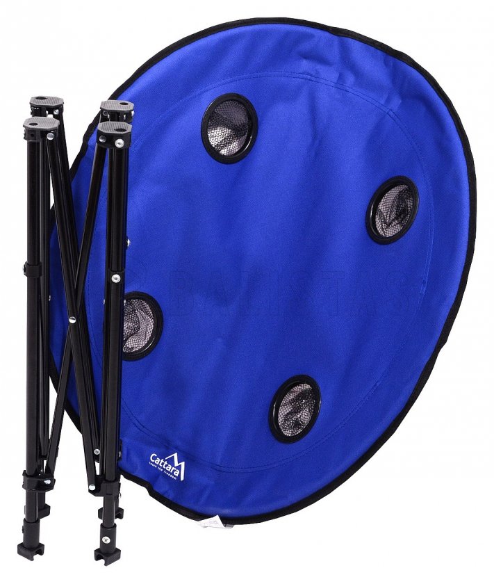 Klaptafel camping opvouwbaar Split blauw