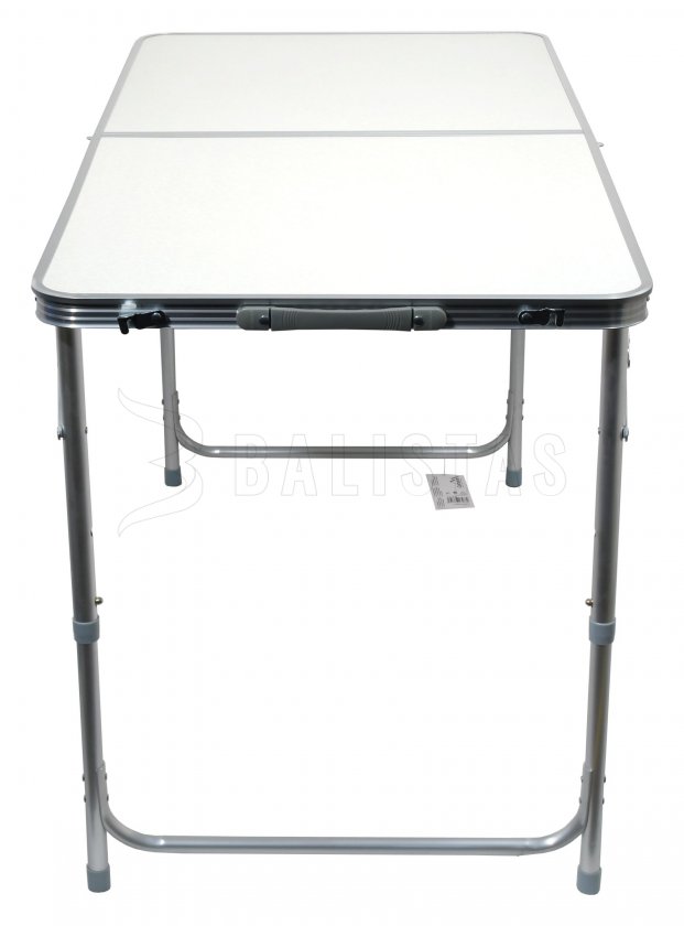 Campingtafel Double teleskop. grijs + 4x stoeltje