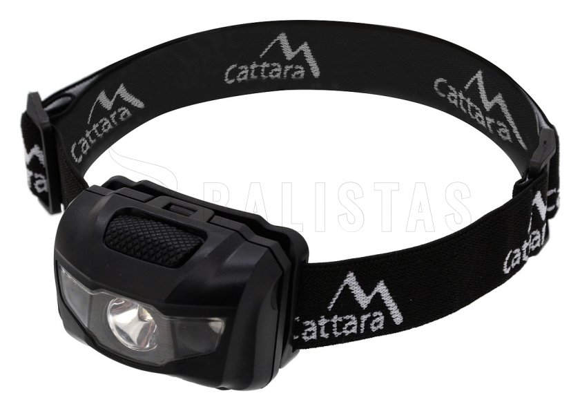 Lampe frontale LED 80 lm noire