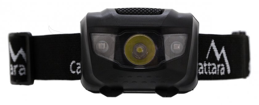 Lampe frontale LED 80 lm noire