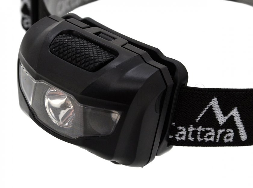 Lampe frontale LED 80 lm noire