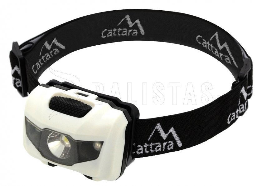 LED-hoofdlamp 80 lm zwart-wit