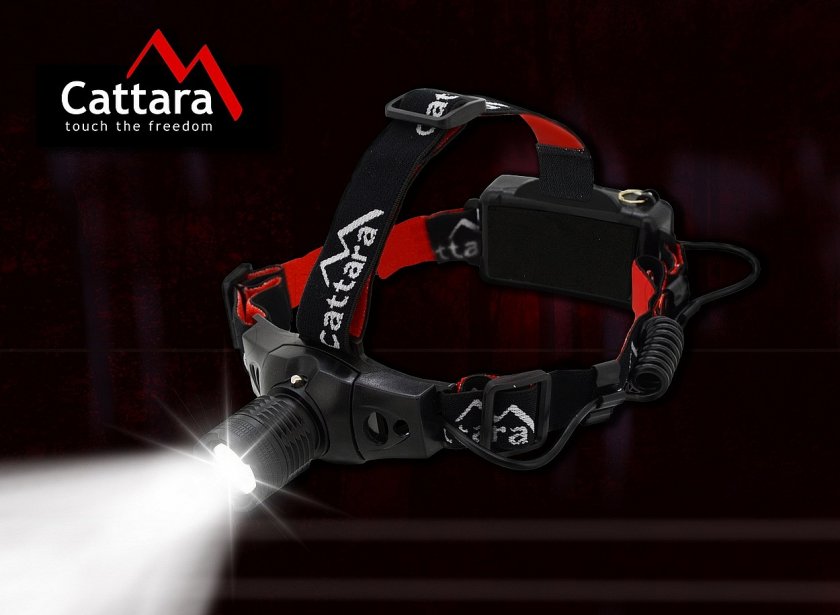 Lampe frontale LED 180 lm zoom