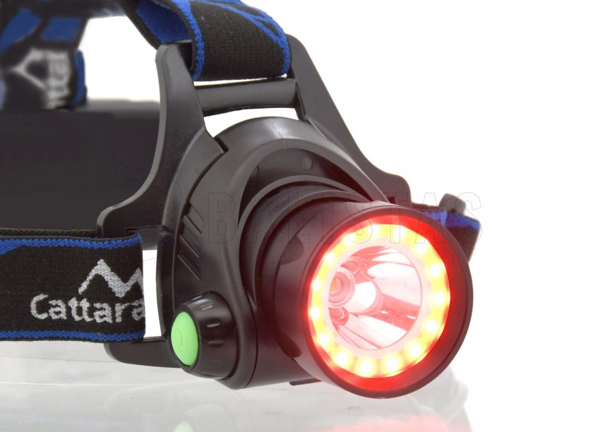 Hoofdlamp LED 400 lm (1x XM-L+15x SMD)