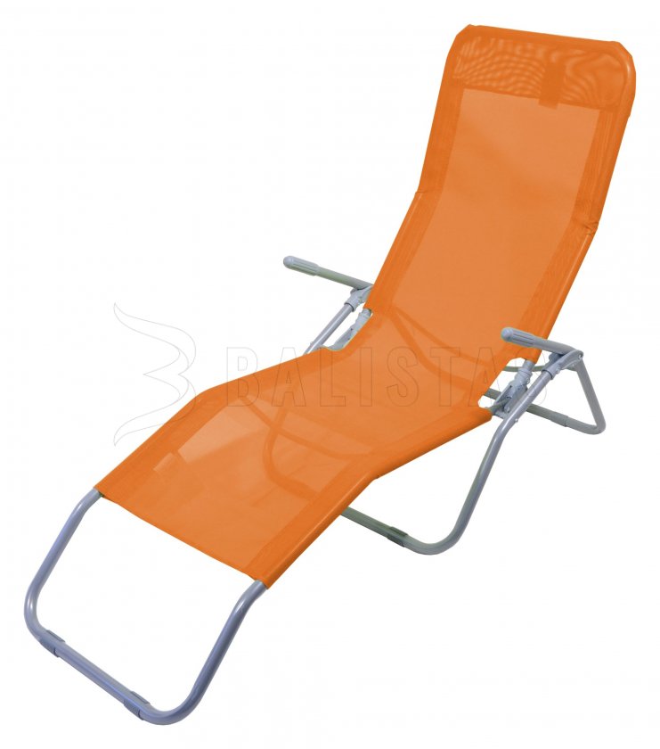 Lit de camp pliant Palermo orange