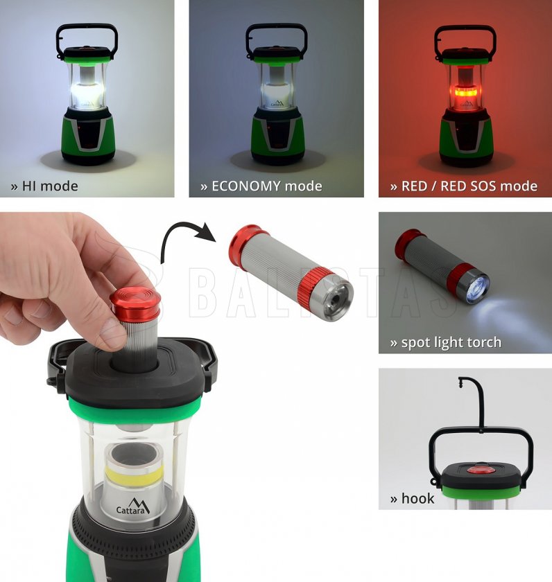 Lampe LED 300 lm Camping Remote Control