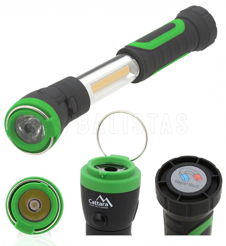 Lampe LED 100/200 lm Camping extensible