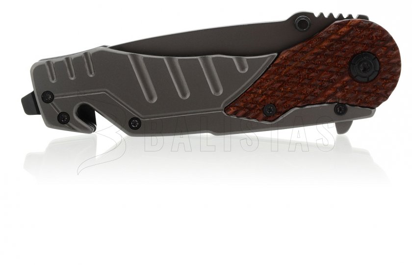 Vouwmes Wood met vergrendeling 21 cm