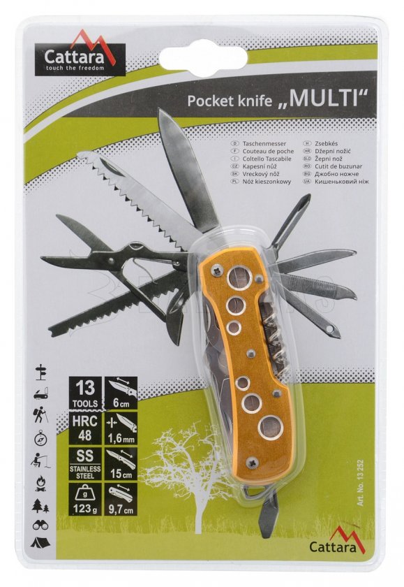 Couteau de poche Multi 10 cm