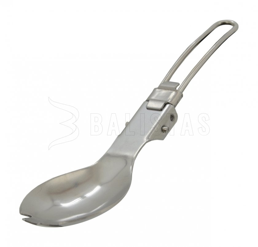 Cuillère inox pliante 155/90 mm