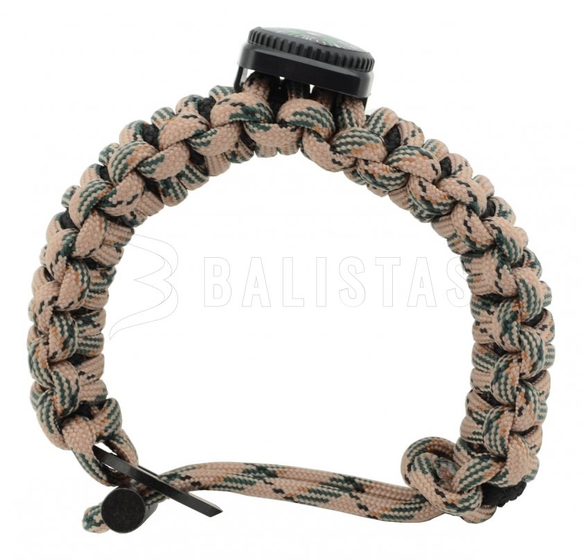 Outdoor armband met kompas en accessoires