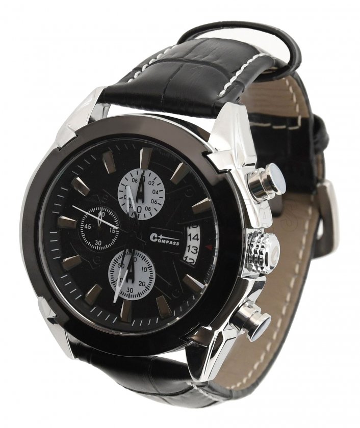 Montre Chrono Black Compass