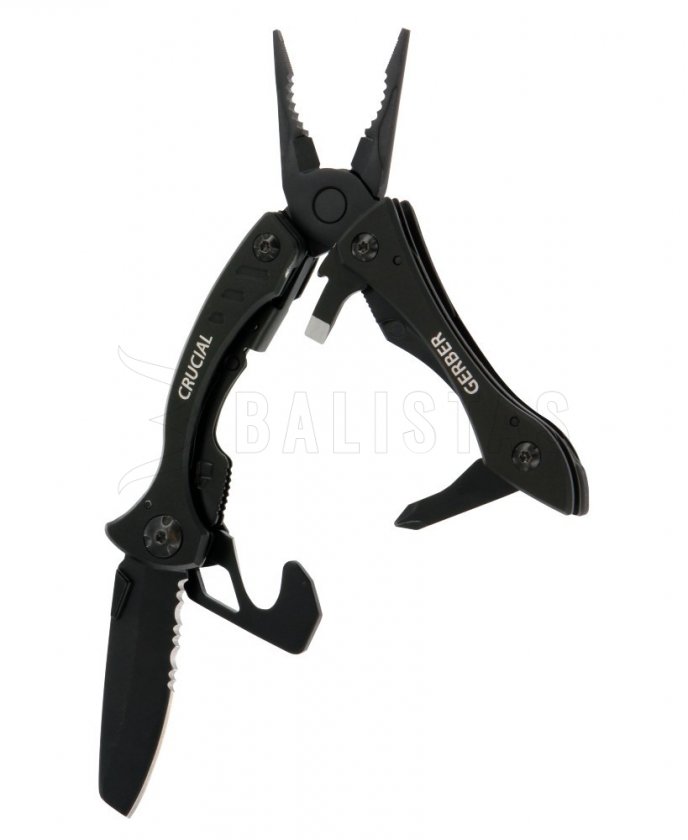 Pince multifonctions Gerber Crucial, noires