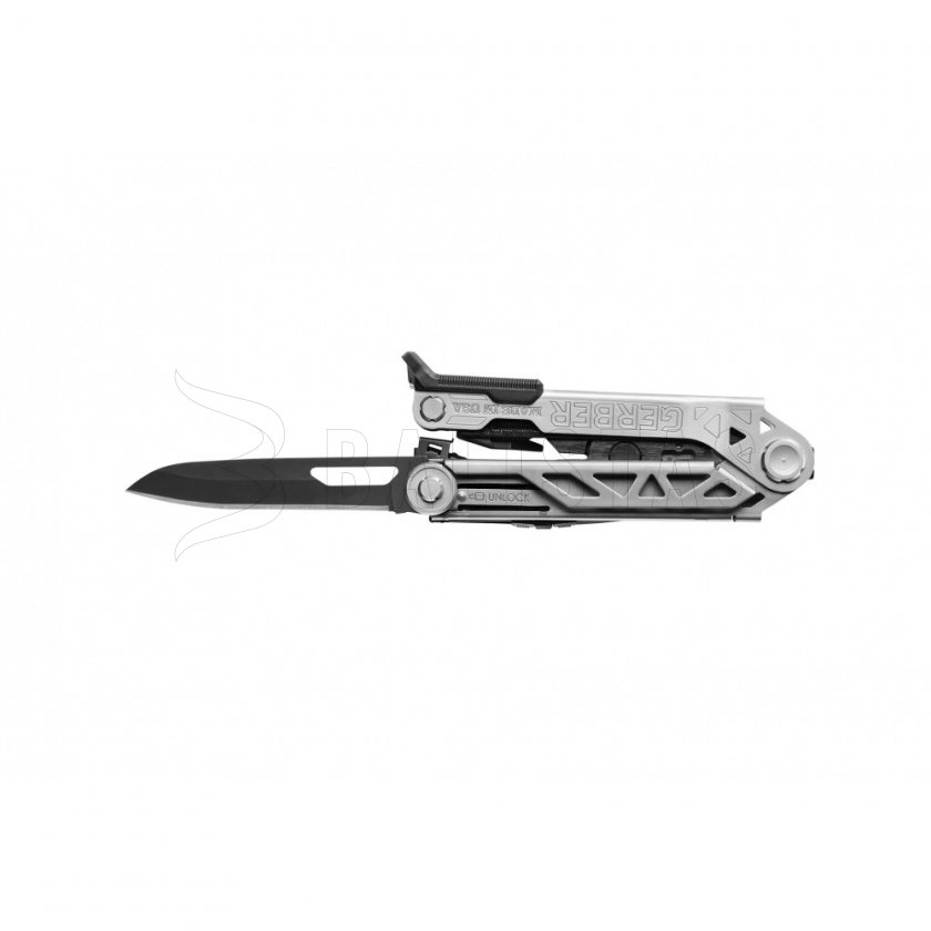 Pince multifonction Gerber Center-Drive argentées étui nylon