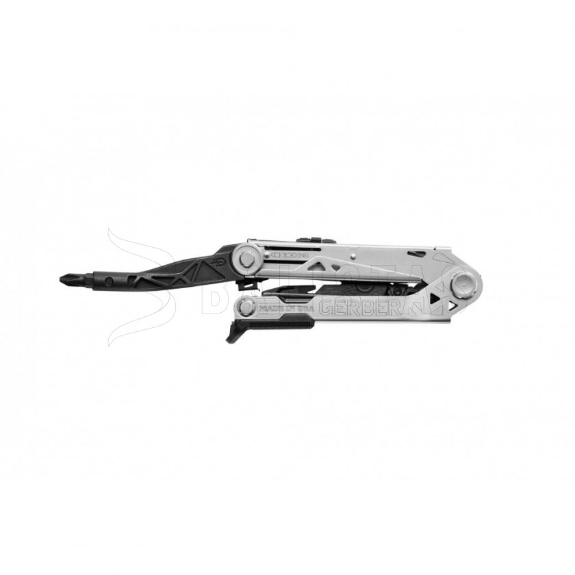 Pince multifonction Gerber Center-Drive argentées étui nylon