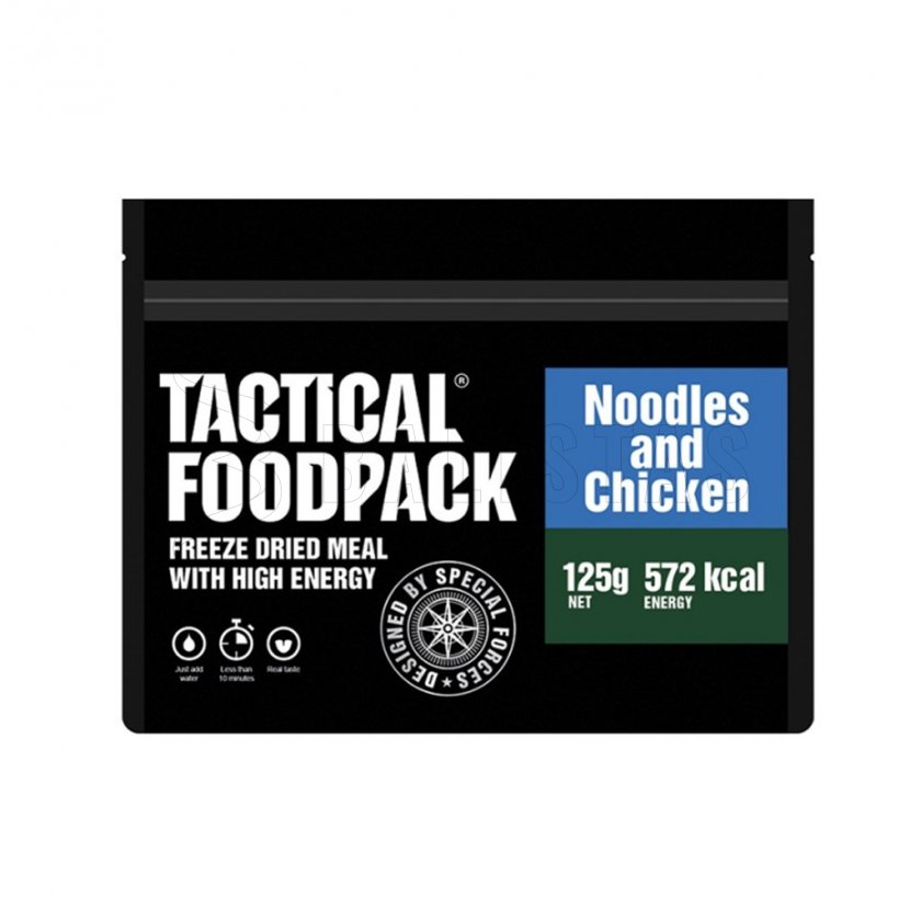 Plat lyophilisé - nouilles au poulet Tactical Foodpack