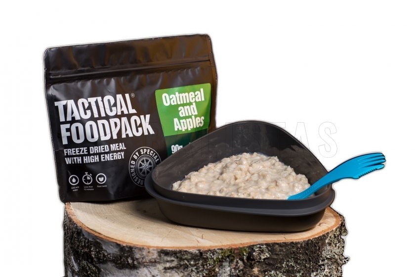 Repas déshydraté - porridge d’avoine aux pommes Tactical Foodpack