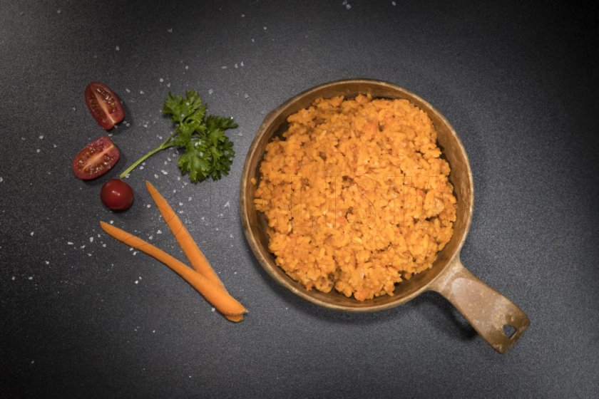 Gedehydrateerde maaltijd - rijst met varkensvlees Tactical Foodpack