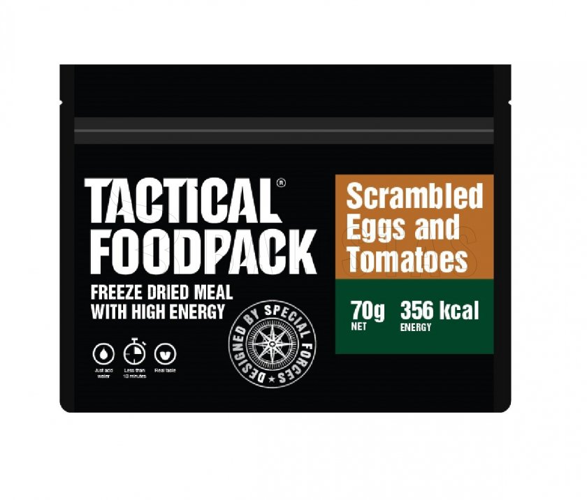 Dehydrované repas - œufs brouillés aux tomates Tactical Foodpack
