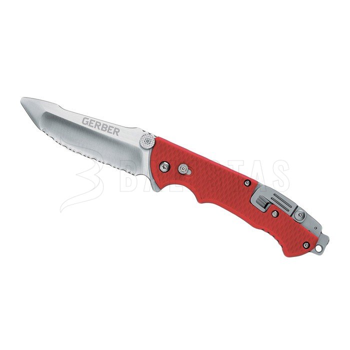Couteau Gerber Hinderer Rescue à lame dentelée