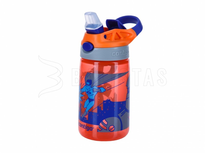 Bouteille pour enfant Contigo James 0,42 l orange superhero