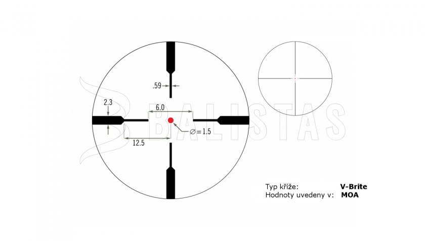 Richtkijker Vortex Crossfire II Hog Hunter 3-12x56 AO V-Brite