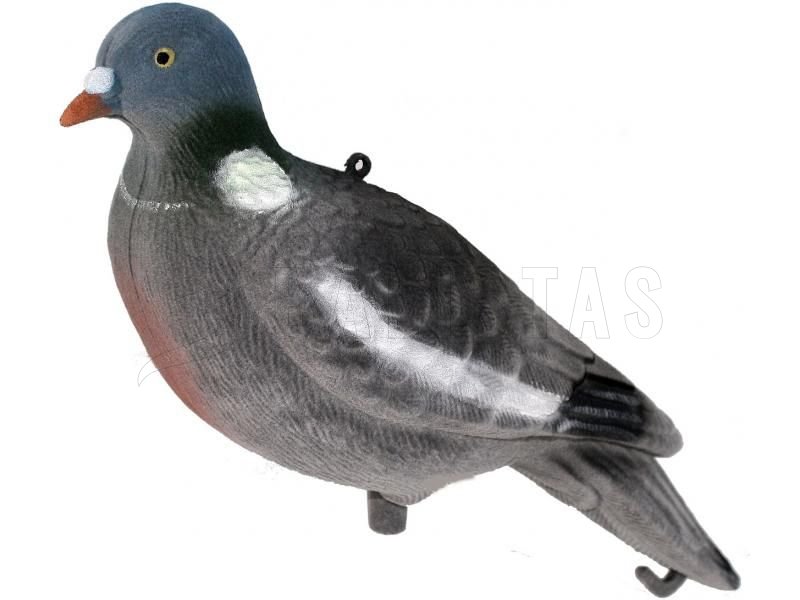 Appeau pigeon corps entier pour carrousel universel