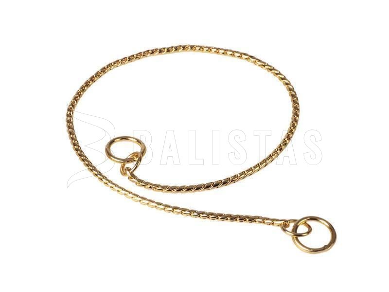 Collier chaîne DeLuxe doré, 25 cm