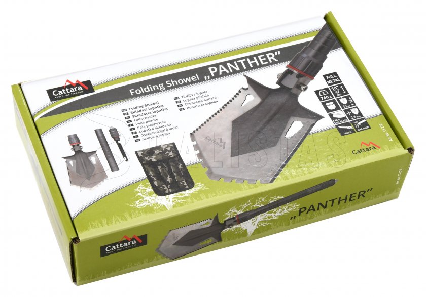 Multifunctionele opvouwbare schep Cattara PANTHER 47cm