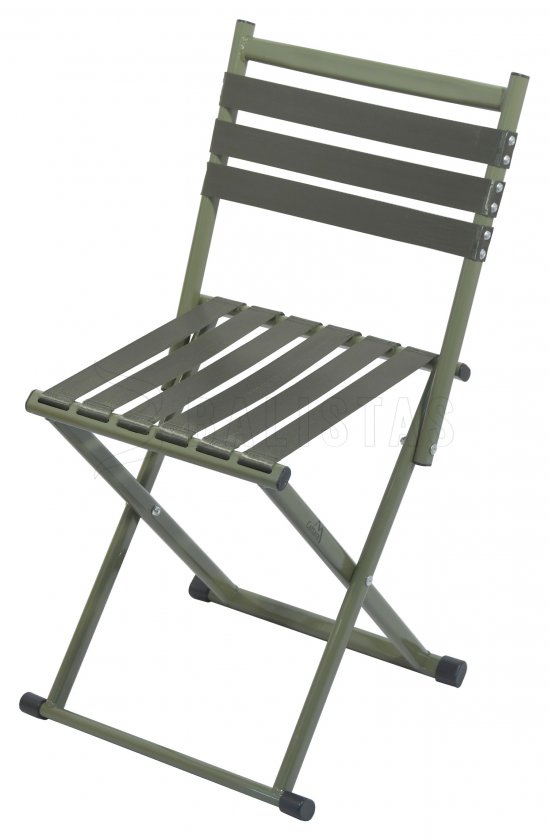 Chaise de camping pliante Cattara NATURE avec dossier