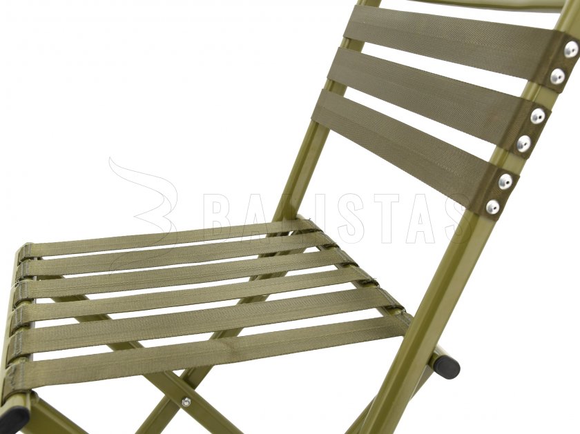 Chaise de camping pliante Cattara NATURE avec dossier