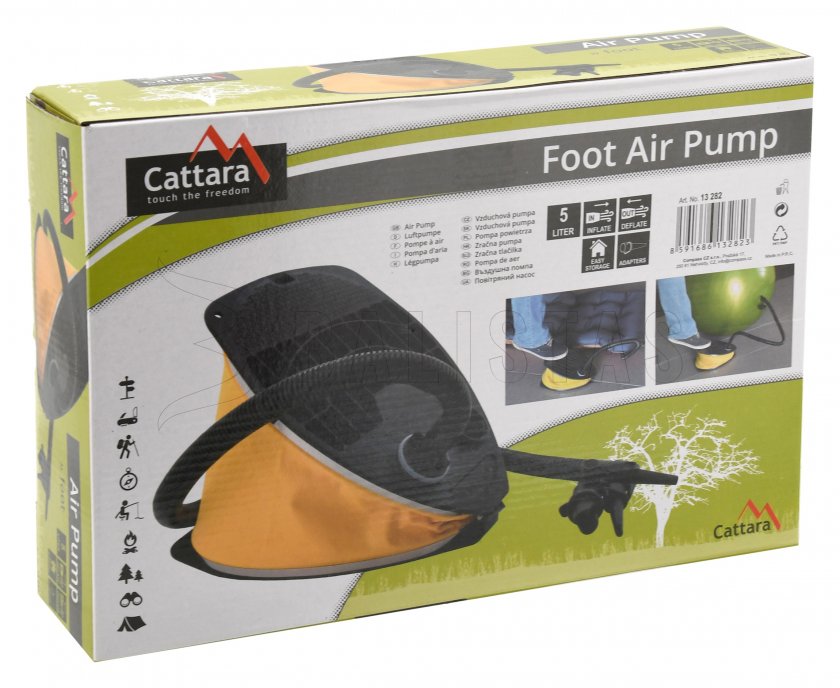 Cattara kemping voetpomp