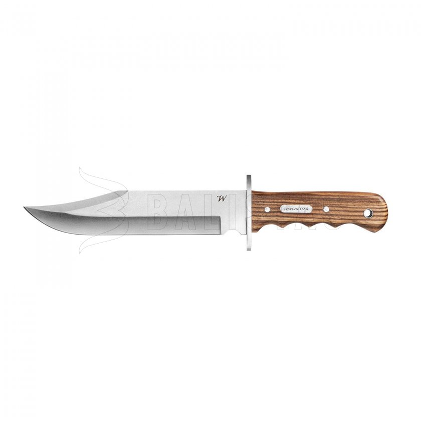Couteau Winchester Double Barrel Bowie avec étui