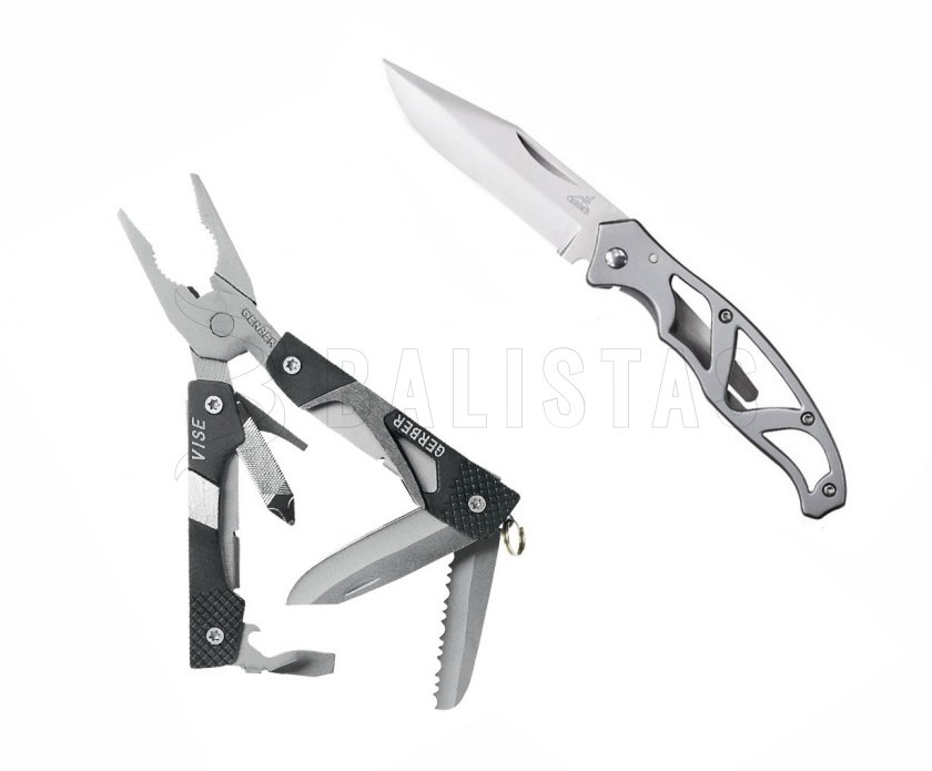 Set de pinces Gerber Vise et couteau Gerber Mini-Paraframe