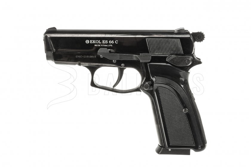 Pistolet à air Ekol ES 66 Compact noir 4,5mm
