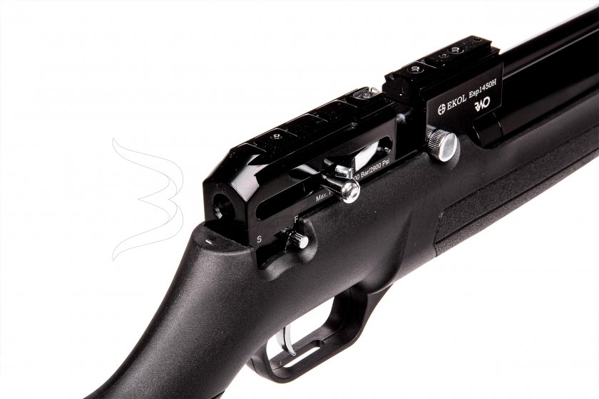 Carabine à air comprimé Ekol ESP 1450H noire 4,5mm