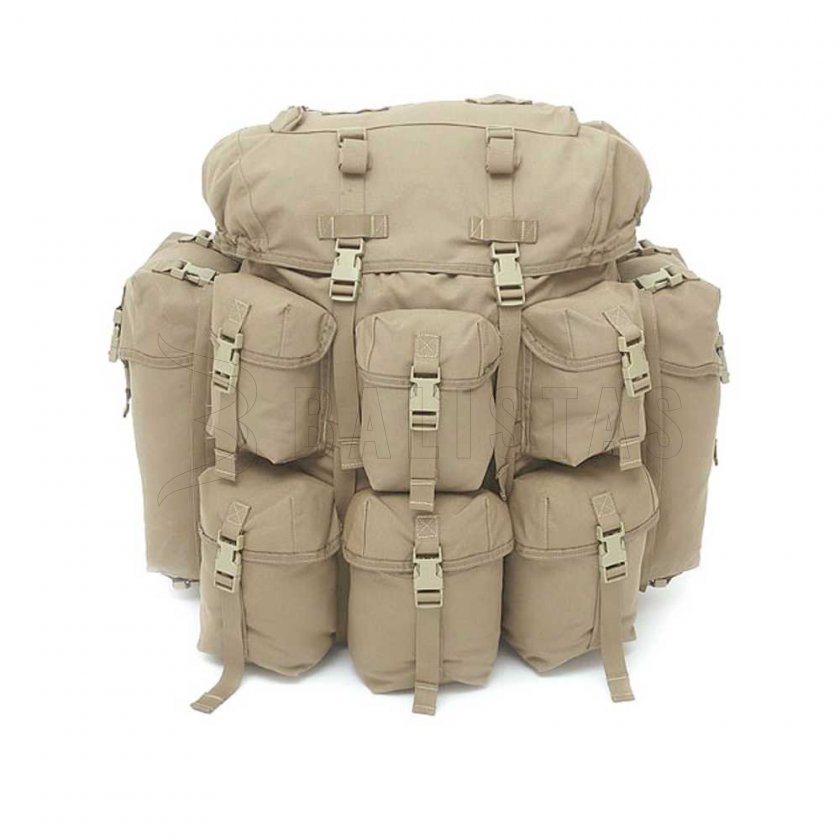 Rugzak Warrior BMF Bergen Elite Ops 70l coyote