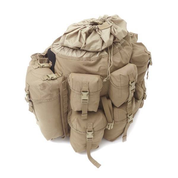 Rugzak Warrior BMF Bergen Elite Ops 70l coyote