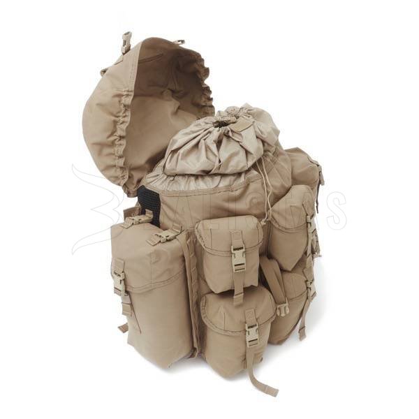 Rugzak Warrior BMF Bergen Elite Ops 70l coyote
