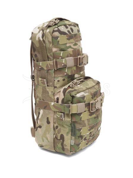 Rugzak Warrior Elite Ops Cargo Pack voor hydratatiezak 8l multicam