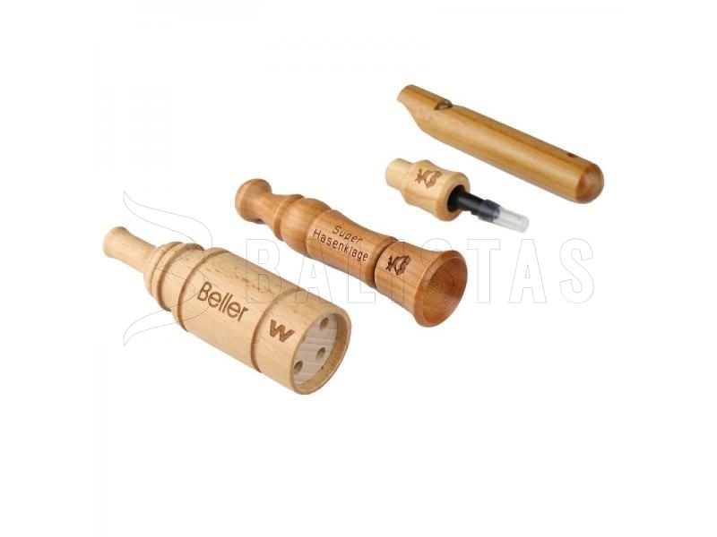 Appeaux pour renards Eurohunt Weisskirchen set 4 pcs