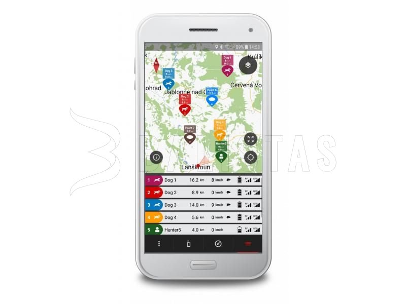 Collier pour traceur GPS Dogtrace DOG GPS X30T
