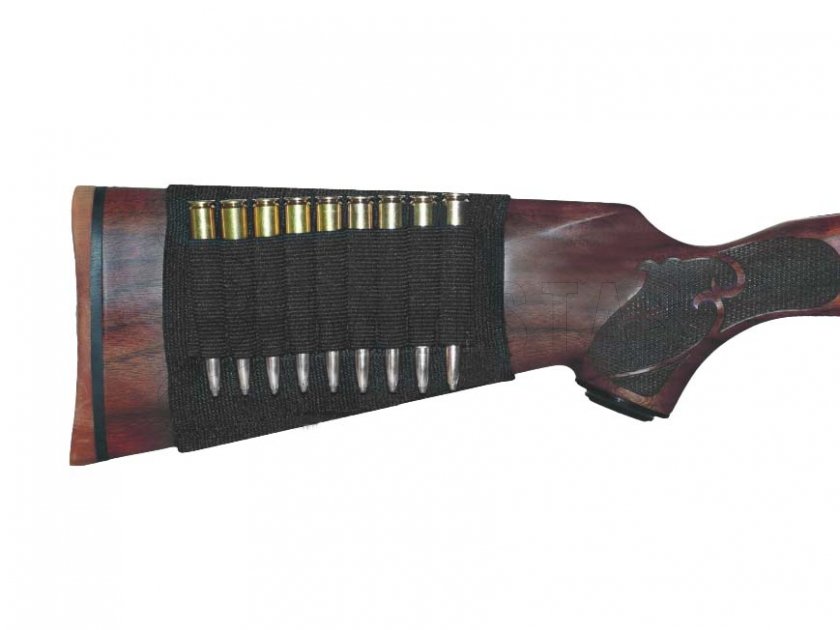 Housse de crosse Outdoor Connection pour carabine, noire