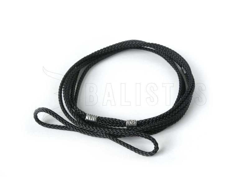 Presentatielijn Dogtrace 3mm, 140cm zwart