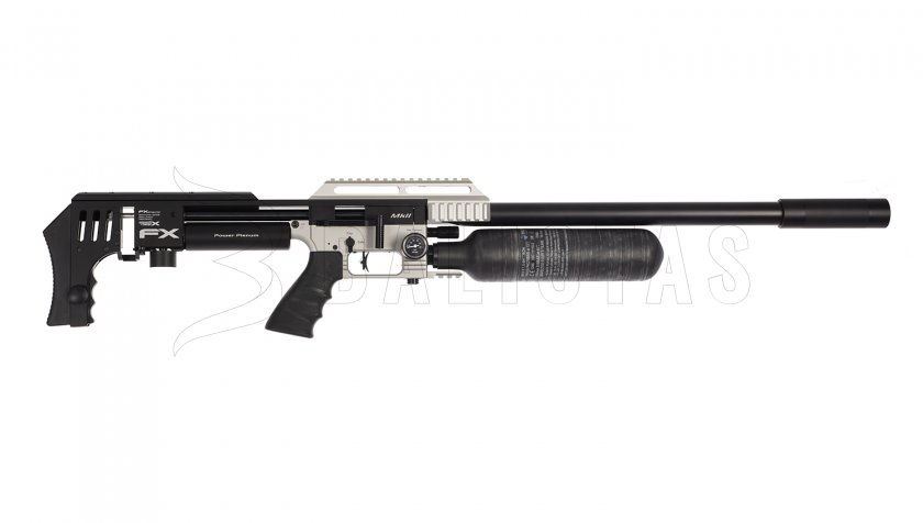 Carabine à air comprimé FX Impact MKII Sniper Edition, Power Plenum, Silver 5,5mm