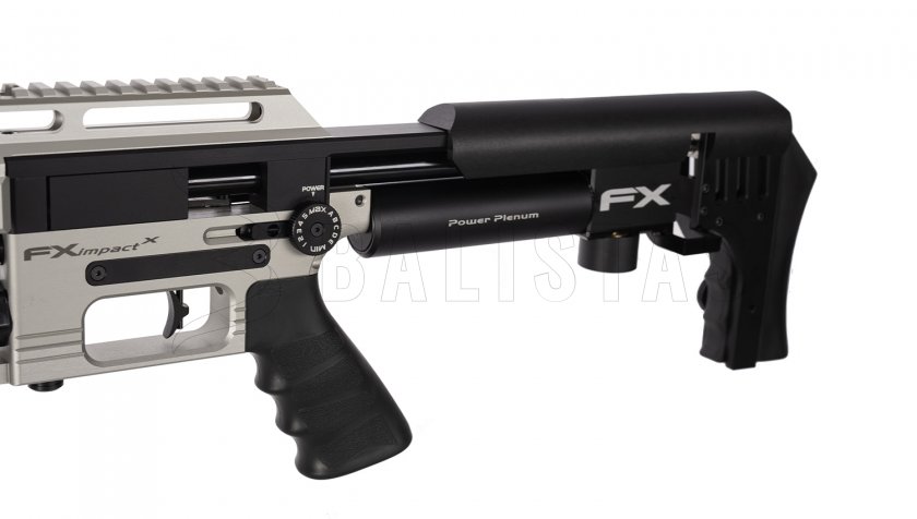 Carabine à air comprimé FX Impact MKII Sniper Edition, Power Plenum, Silver 5,5mm